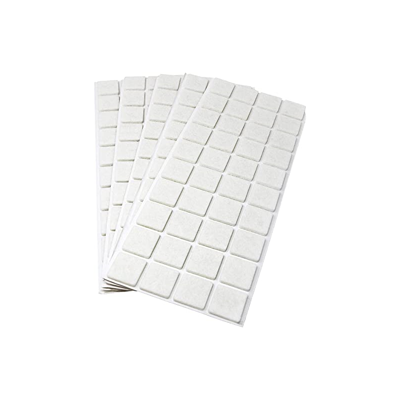 FELTRO ADESIVO STRISCIA 25x25 mm SP.3mm BIANCO