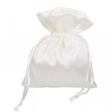 Sacchetti Satin Bags Crema...