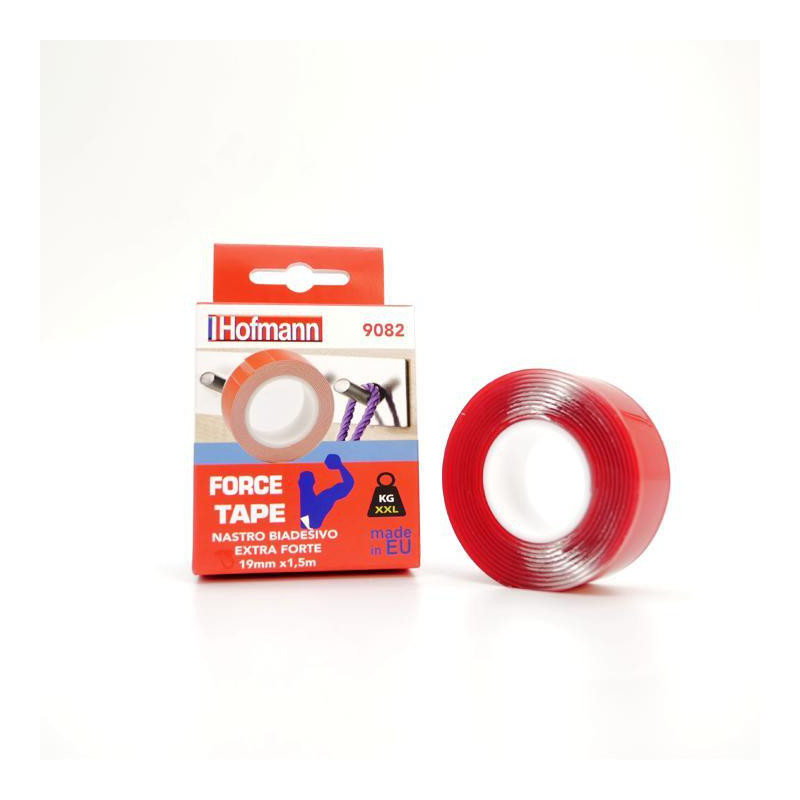 Nastro Biadesivo Force Tape 19mm X 1,5mt