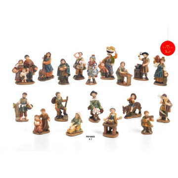 Presepe Figura Ass. 7cm in...