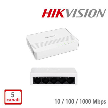 Switch da tavolo Hikvision...