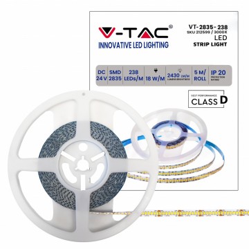 Strip LED SMD2835 18W/m 5mt...