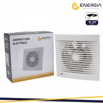 Aspiratore150mm 20W 43db...